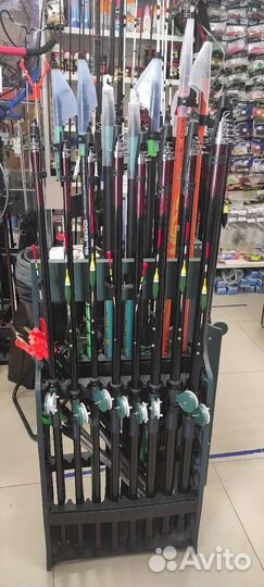 Удочки оснащенные