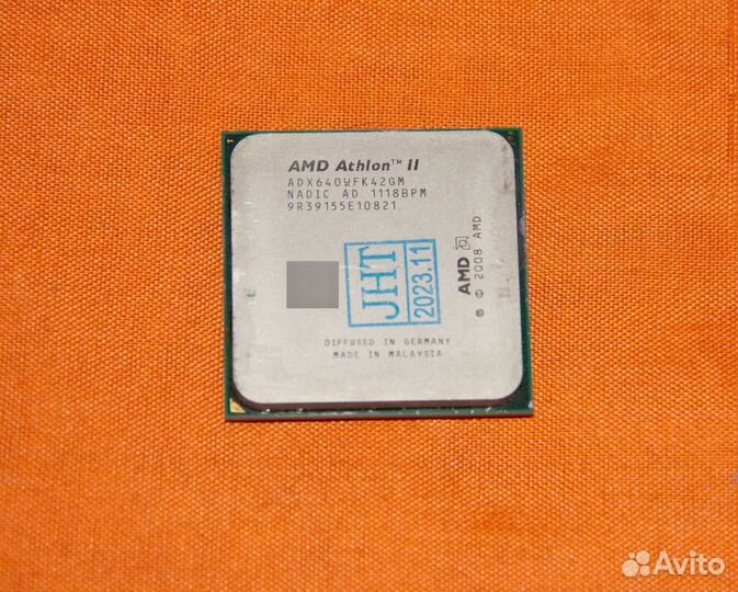 Процессор AMD Athlon II x4 640