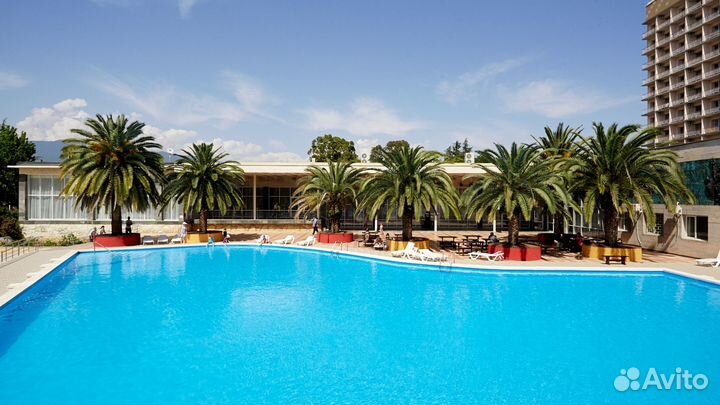 Абхазия из Москвы в июле на двоих Полный пансион