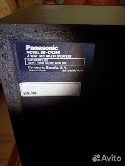 Музыкальный центр panasonic sa