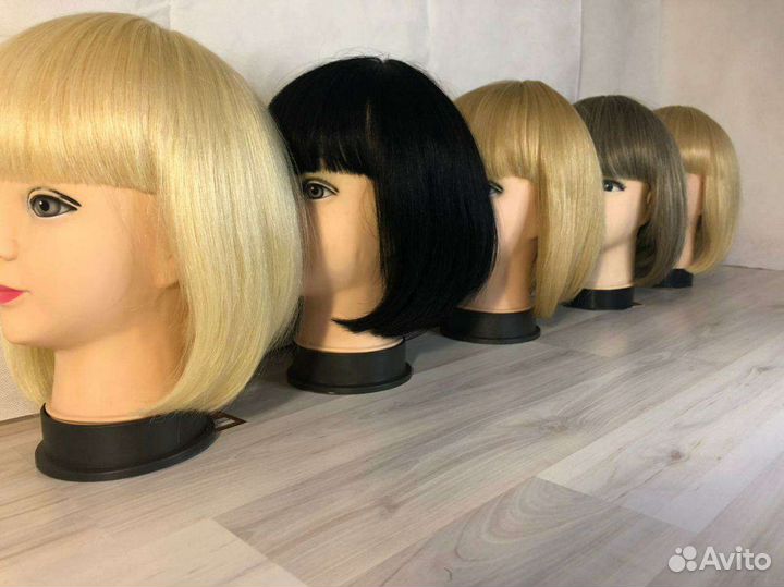 Карэ из натуральных волос