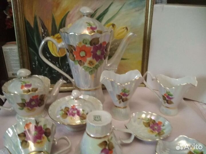 Наборы Коростень чайник и блюдо