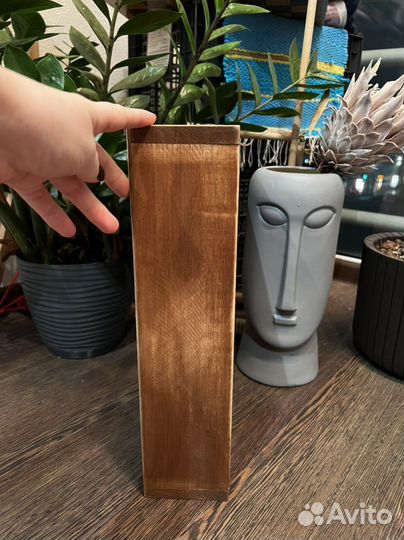 Коробка подарочная деревянная