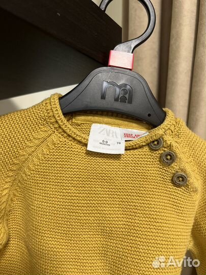 Свитер Zara baby 74р