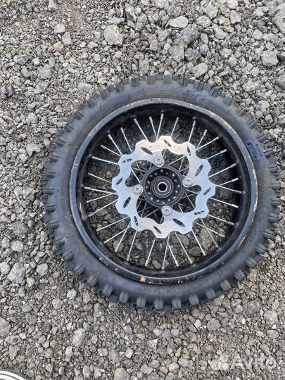 Заднее колесо на питбайк 14
