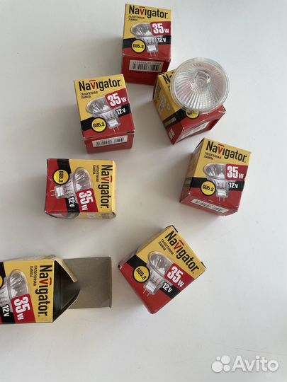 Лампочки галогеновые navigator gu 5.3 12v Новые
