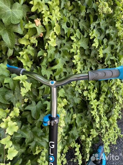 Самокат Globber Foldable Flow 125 Голубой