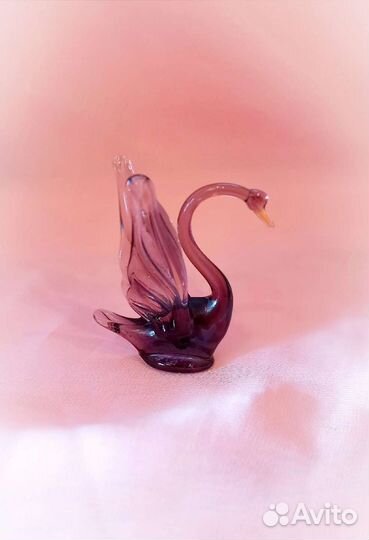 Коллекционные фигурки цветное стекло