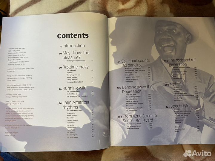 Книга про танцы “a century of dance” на английском