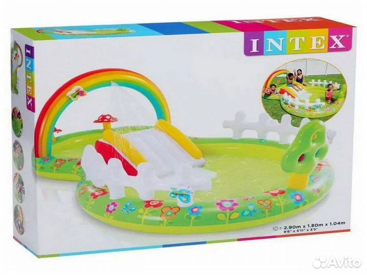 Игровой центр-бассейн 57154 Садик, с горкой