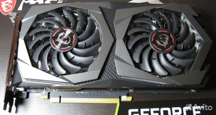 Торг Видеокарта MSI GTX 1650 gaming X