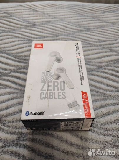 Беспроводные наушники jbl tune 215 tws белые