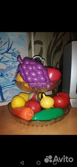 Овощи и фрукты игрушки