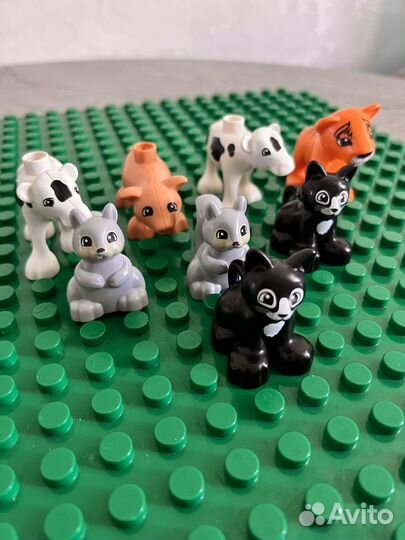 Lego duplo фигурки, животные, человечки поштучно