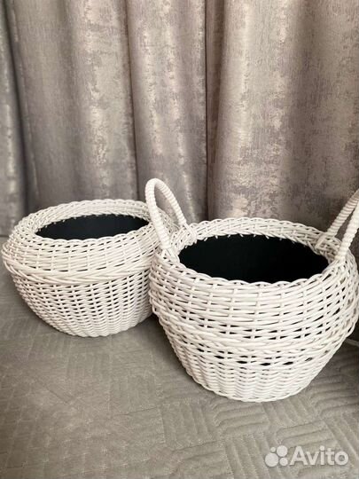 Кашпо из полиротанга