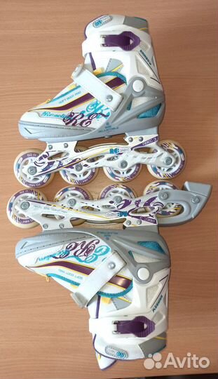 Ролики детские раздвижные Reaction Rainbow