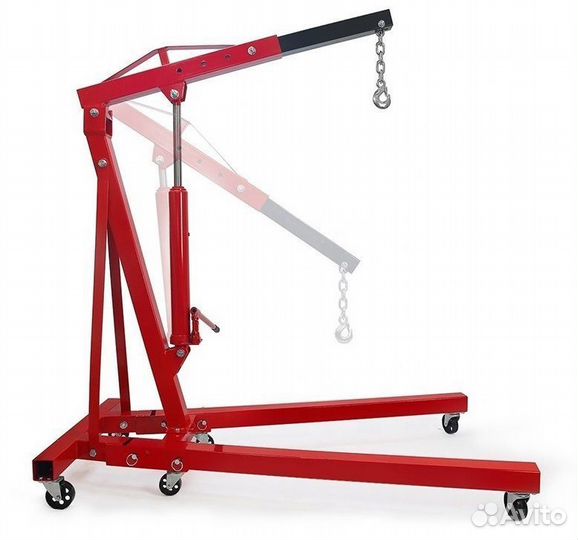 Кран гаражный гидравлический гусь