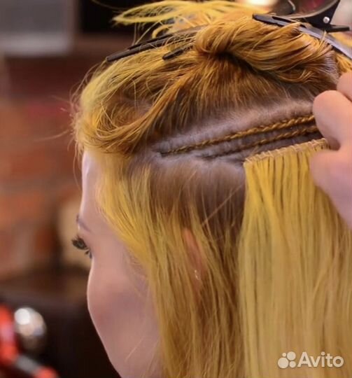 Голливудское наращивание волос