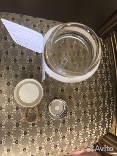 Термос стеклянный