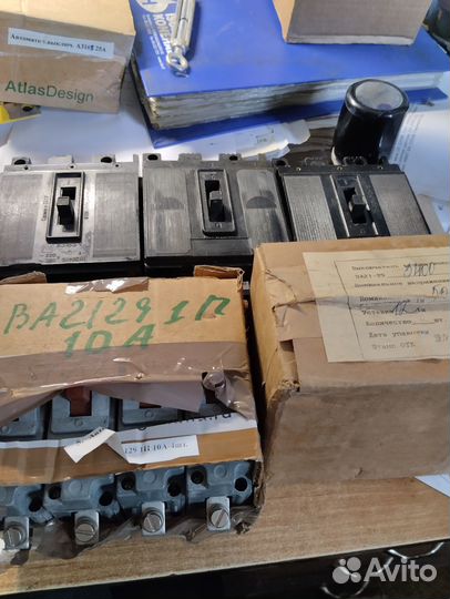 Авт.выкл.ва21-29-3400,ак50кб-3мт,а3163 и др