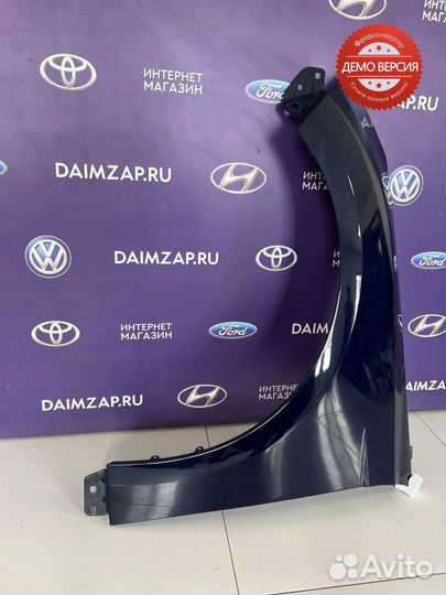 Крыло Ford Focus 3 левое /темно синий blazer blue