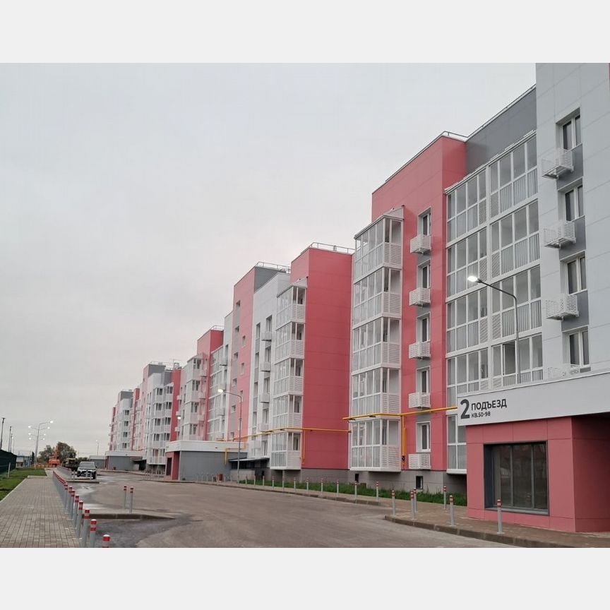 2-к. квартира, 53,8 м², 4/5 эт.