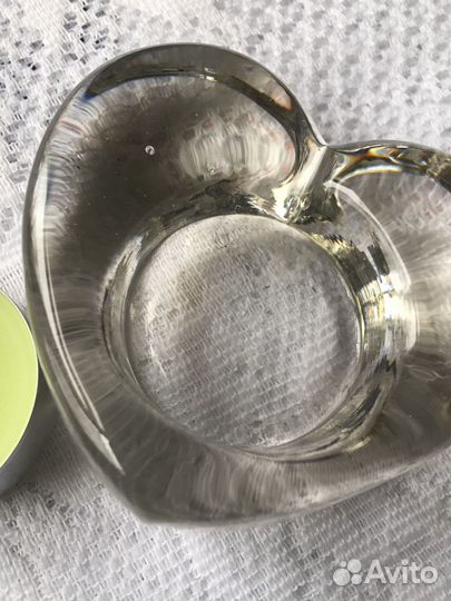 Подсвечник IKEA стекло