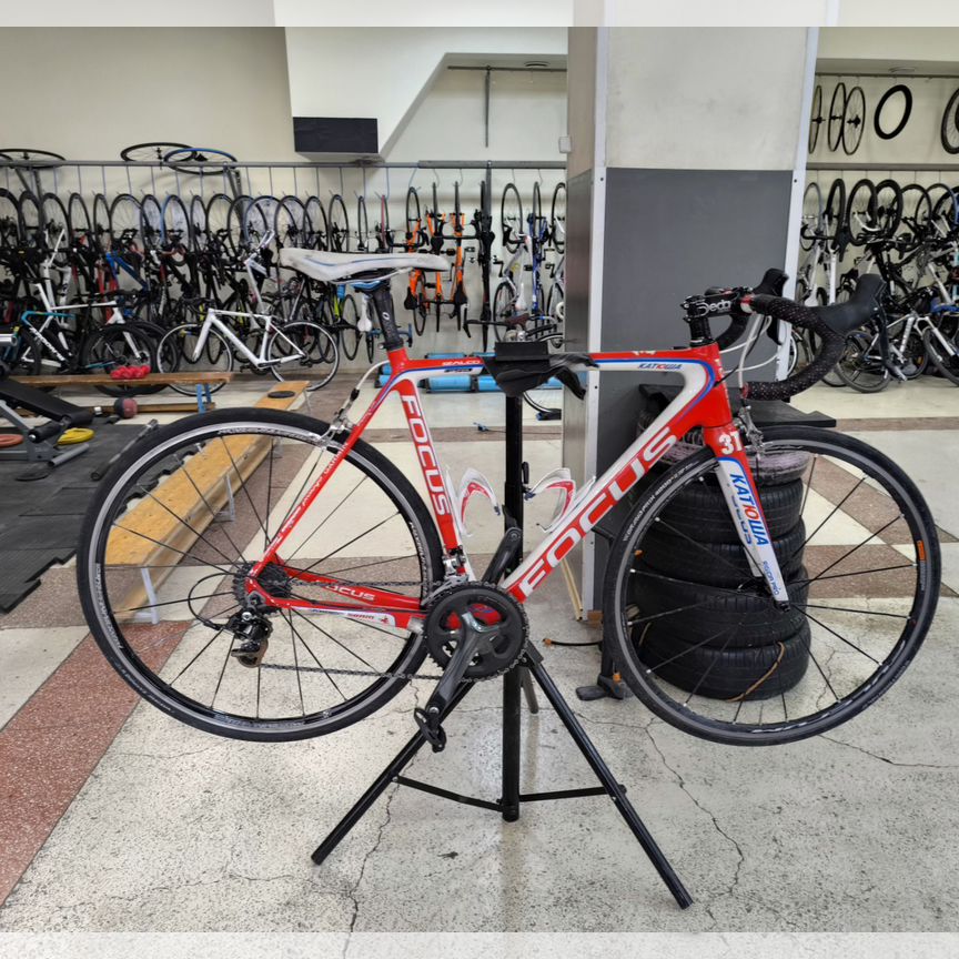 Triathlon Bike Focus Izalco Team Katusha Focus Izalco Race