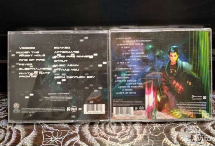 Adam Lambert cd, dvd
