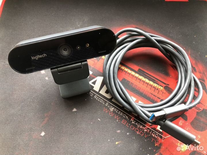 Веб-камера Logitech brio 4 k