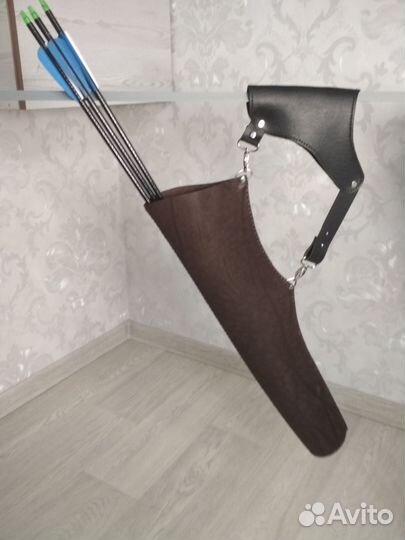 Колчан для стрел из кожи