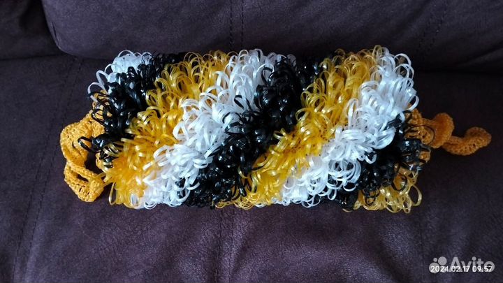 Мочалка ручной работы