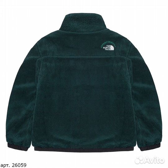 Шерпа The North Face зеленая