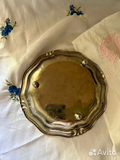 Конфетница мельхиор СССР