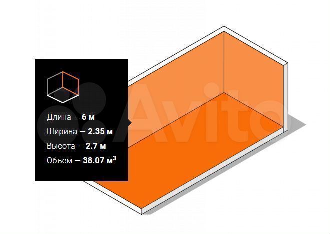 Кладовка для хранения вещей на Софийской, 3.5 м²