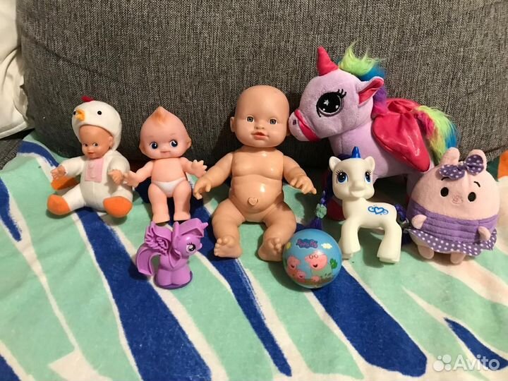 Игрушки пакетом