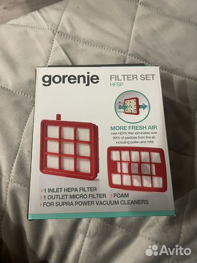 Фильтр для пылесос gorenje