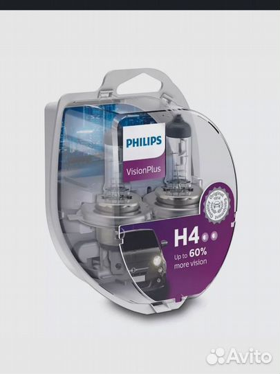 Лампа автомобильная галогенная Н4