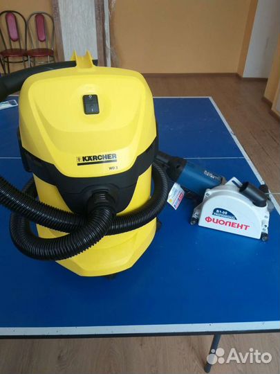 Штроборез, строительный пылесос в аренду