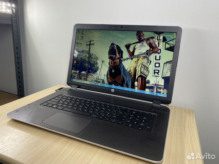 Ноутбук как новый HP 4ядра/17.3