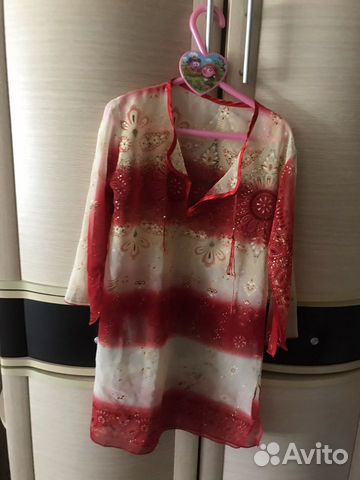 Порео пляжное для девочки