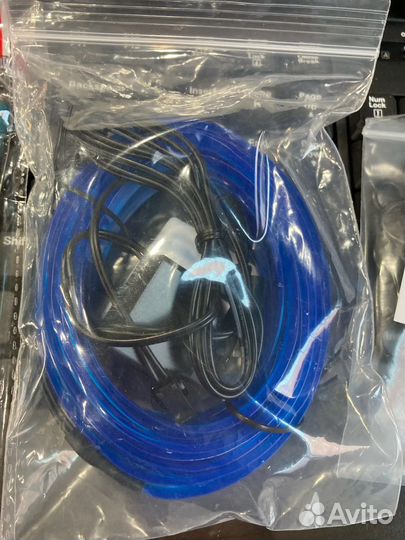 Неоновая лента в авто