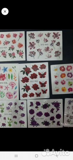 Наклейки для ногтей