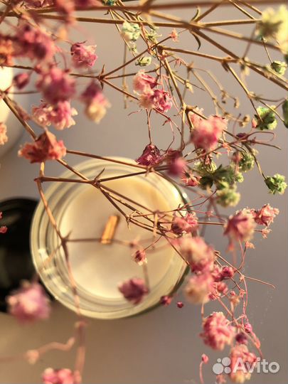 Свеча из соевого воска 