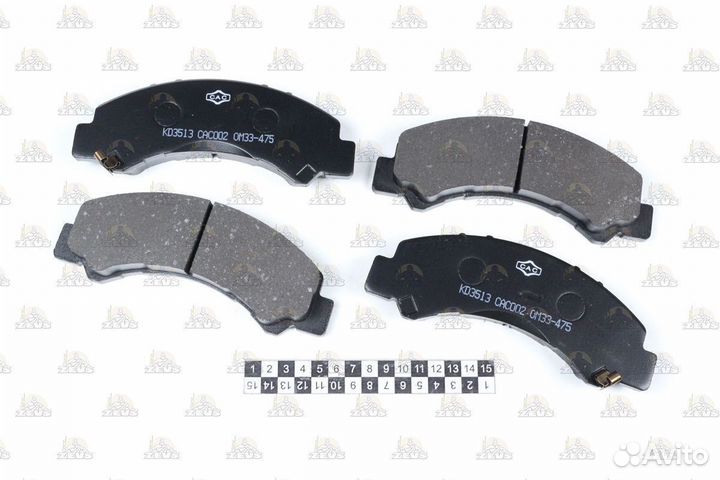 Тормозные дисковые колодки PF-4543