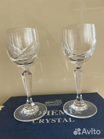 Рюмки фужеры Bohemia crystal