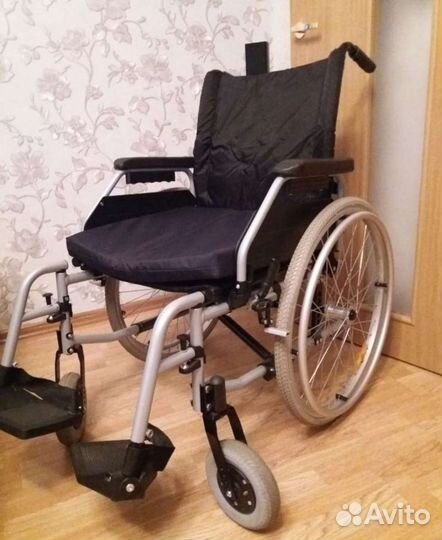 Коляска инвалидная ky954lgc. Ширина 48 см