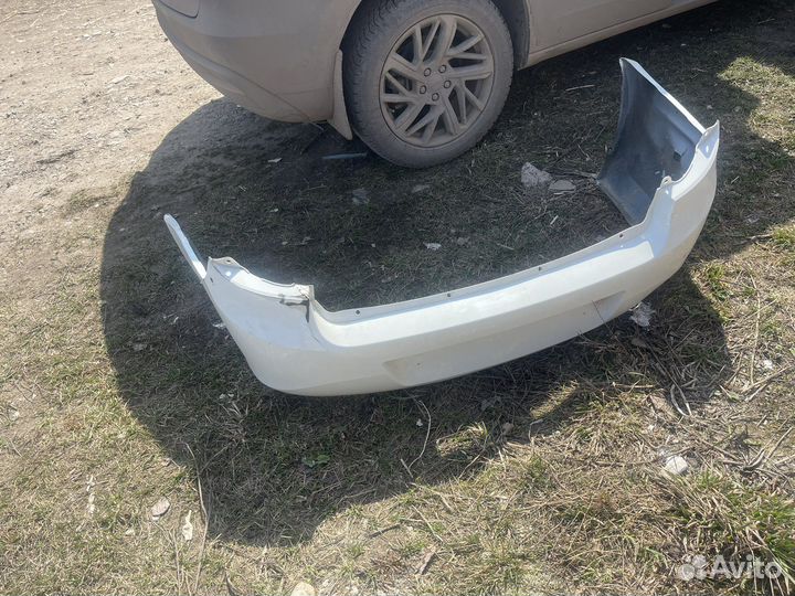 Задний бампер лада гранта