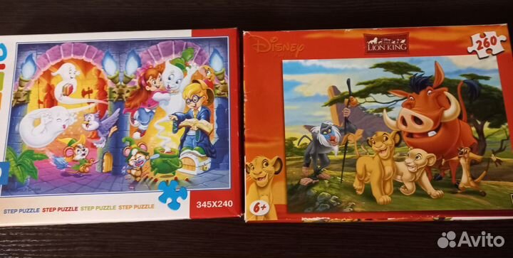 Пазлы 104, 160, 260, 560