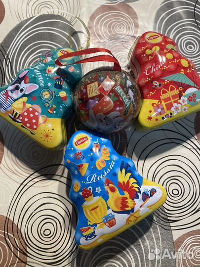 Жестяные банки для чая